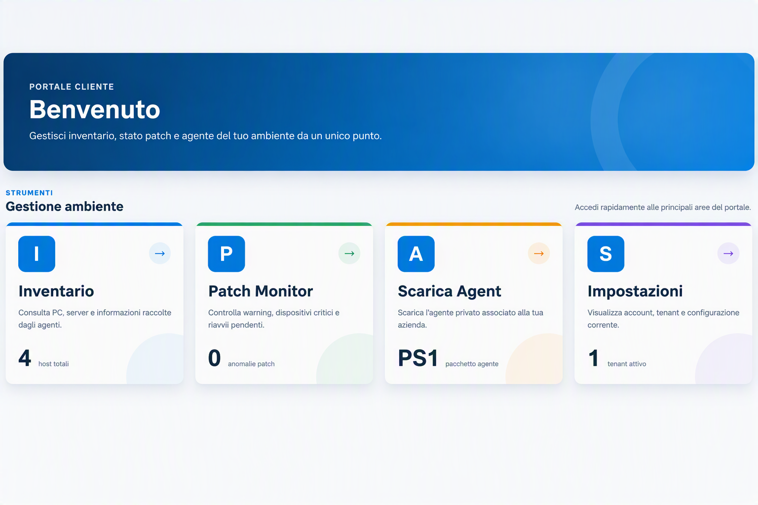 REGISTRAZIONE E INSTALLAZIONE hostwatch dashboard1